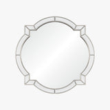 Clover Distressed Silver Leaf Wall Mirror by Bunny Williams - View 1