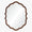 Bunny Williams Wall Mirror - Ogee Burl and Silver Leaf at Fig Linens and Home 1