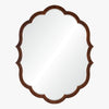 Bunny Williams Wall Mirror - Ogee Burl and Silver Leaf at Fig Linens and Home 1
