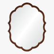 Bunny Williams Wall Mirror - Ogee Burl and Silver Leaf at Fig Linens and Home 1