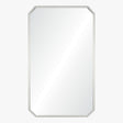 Polished Stainless Steel Mirror by Mirror Home at Fig Linens and Home 24x40 - View 1