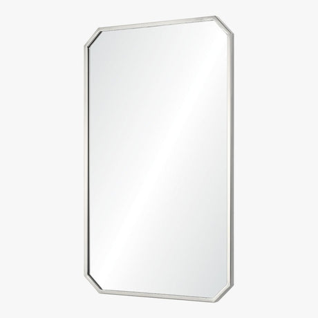 Polished Stainless Steel Mirror by Mirror Home at Fig Linens and Home 24x40 - View 2