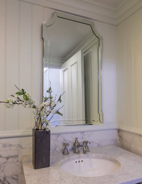 Waybridge Mirror Framed Wall Mirror - Mirror Home at Fig Linens and Home 3