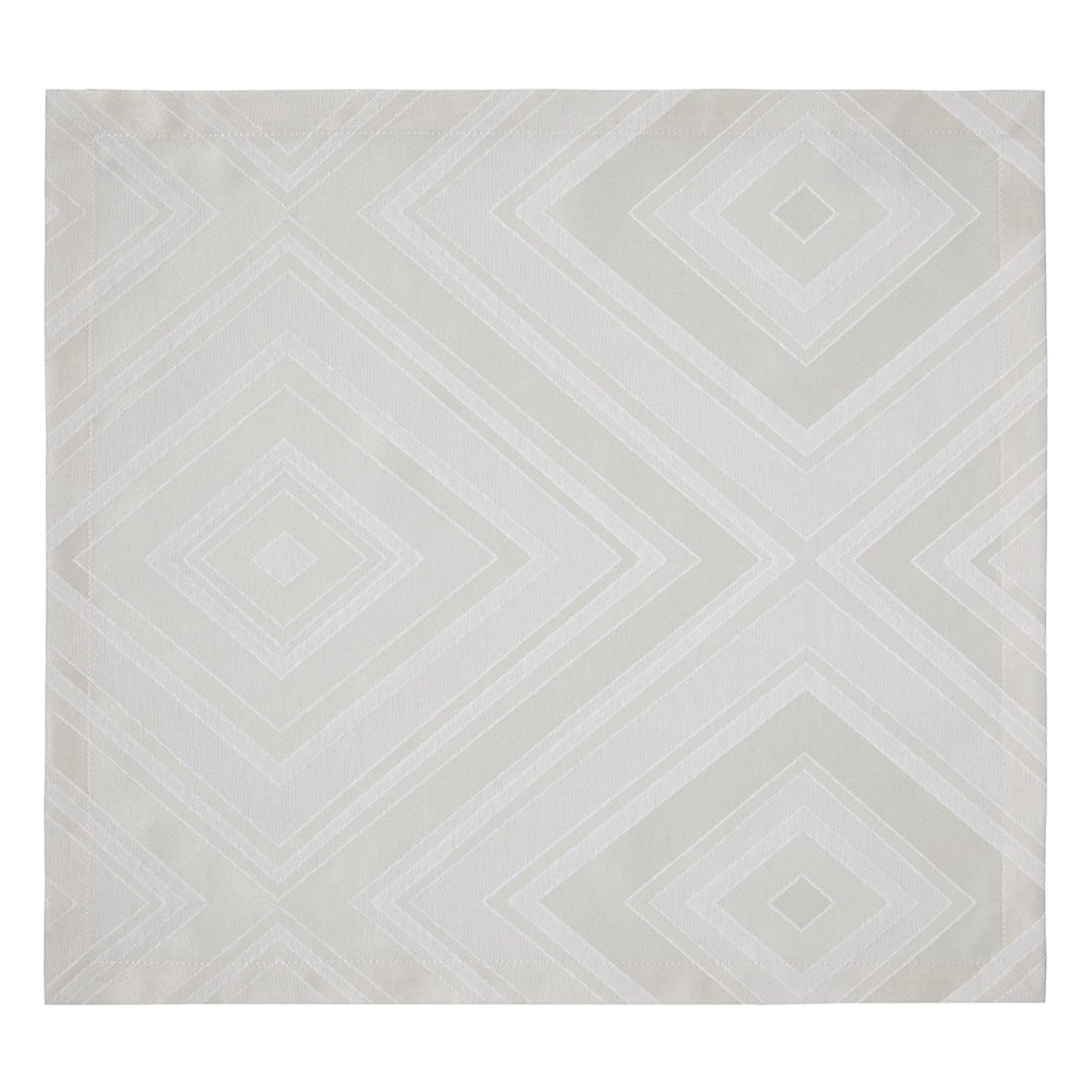 Brussels Patterned Taupe Napkin Detail 3 | Mode Living at Fig Linens and Home
