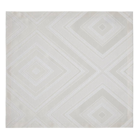 Brussels Patterned Taupe Napkin Detail 3 | Mode Living at Fig Linens and Home