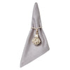 Brussels Solid Gray Napkin | Mode Living at Fig Linens and Home