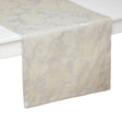 Carrera Taupe Table Runner | Mode Living at Fig Linens and Home
