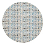 Coquette Purple & Blue Placemat Detail 4 | Mode Living at Fig Linens and Home