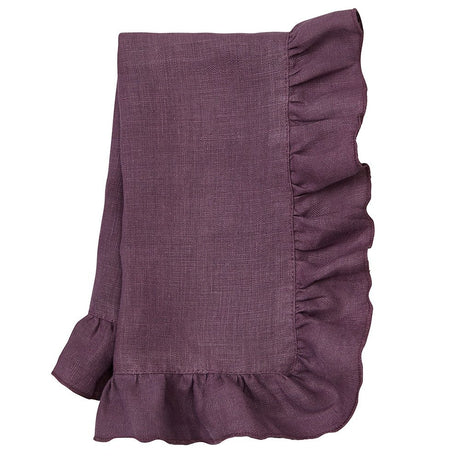 Lucca Eggplant Napkin | Mode Living at Fig Linens and Home