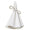 Napa White & Olive Napkin | Mode Living at Fig Linens and Home