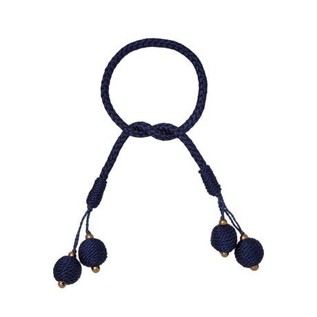 Porto Navy Napkin Ring | Mode Living at Fig Linens and Home