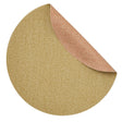Remy Salmon & Mustard Placemat Detail 3 | Mode Living at Fig Linens and Home