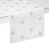 Starry Night Silver Table Runner | Mode Living at Fig Linens and Home