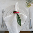 Telluride White Napkin | Mode Living at Fig Linens and Home