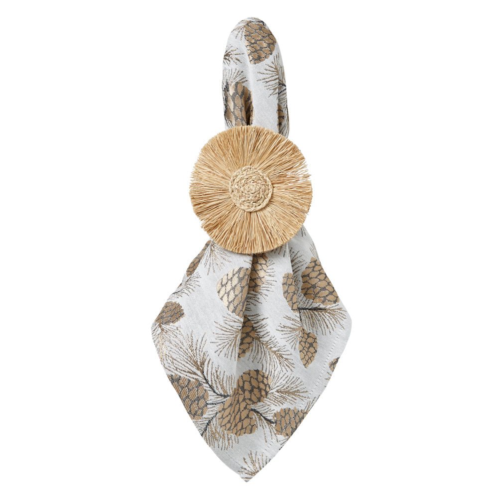 Verbier Bronze Napkin Detail 3 | Mode Living at Fig Linens and Home