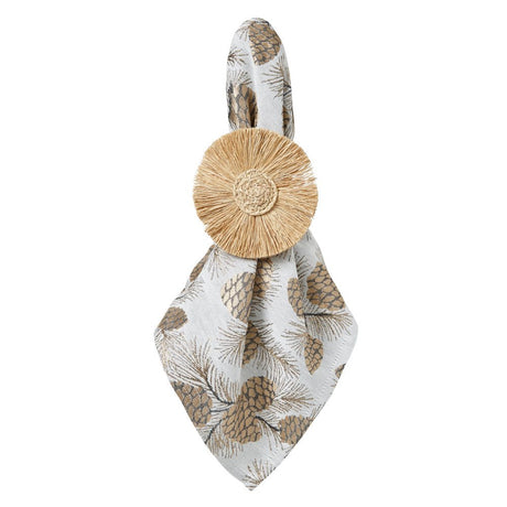 Verbier Bronze Napkin Detail 3 | Mode Living at Fig Linens and Home