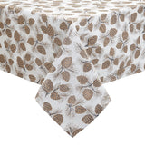 Verbier Bronze Tablecloth Detail 5 | Mode Living at Fig Linens and Home