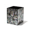 LaDorada Mother of Pearl Wastebin - at FIG LINENS AND HOME - 1
