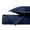 MYSTIQUE Quilted Coverlet in Navy Blue by Home Treasures at Fig Linens and Home