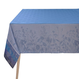 Instant Bucolique Blue Tablecloths by Le Jacquard Français - Luxury table at Fig Linens and Home