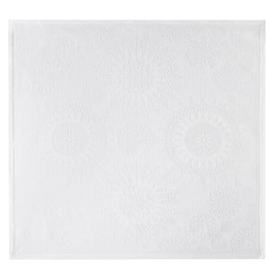 lumière d'étoiles diamant white napkin | Le Jacquard Francais - cloth napkin on white background