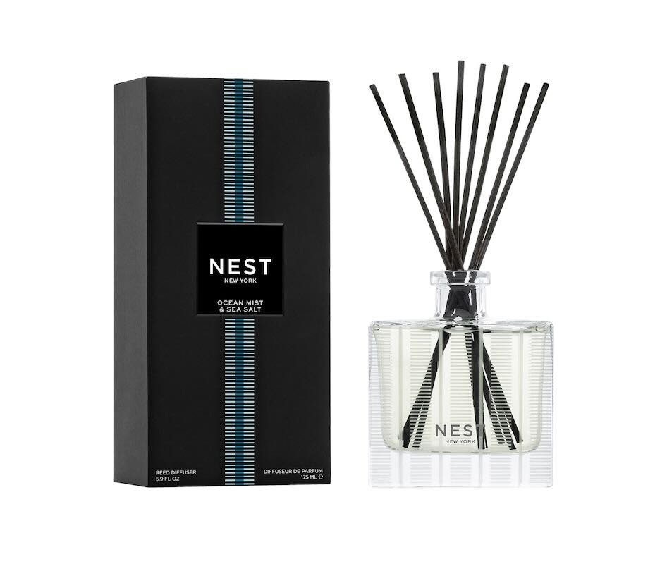 Ocean Mist and Sea Salt Reed Diffuser by Nest at Fig Linens and Home