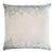 Fig Linens - Seaglass Ferns Velvet Appliqué Square Pillow by Kevin O'Brien Studio