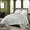 Charlton Cotton Jersey Channel Quilt by Orchids Lux Home - Queen White