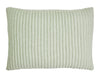 Charlton Cotton Jersey Channel Quilt Shams by Orchids Lux Home - Green Standard Sham