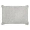 Charlton Cotton Jersey Channel Quilt Shams by Orchids Lux Home - Mist Standard Sham