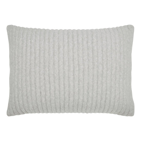 Charlton Cotton Jersey Channel Quilt Shams by Orchids Lux Home - Mist Standard Sham