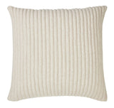 Charlton Cotton Jersey Channel Quilt Shams by Orchids Lux Home - Oatmeal Euro Sham