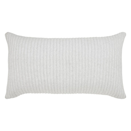Charlton Cotton Jersey Channel Quilt Shams by Orchids Lux Home - Off-White King Sham