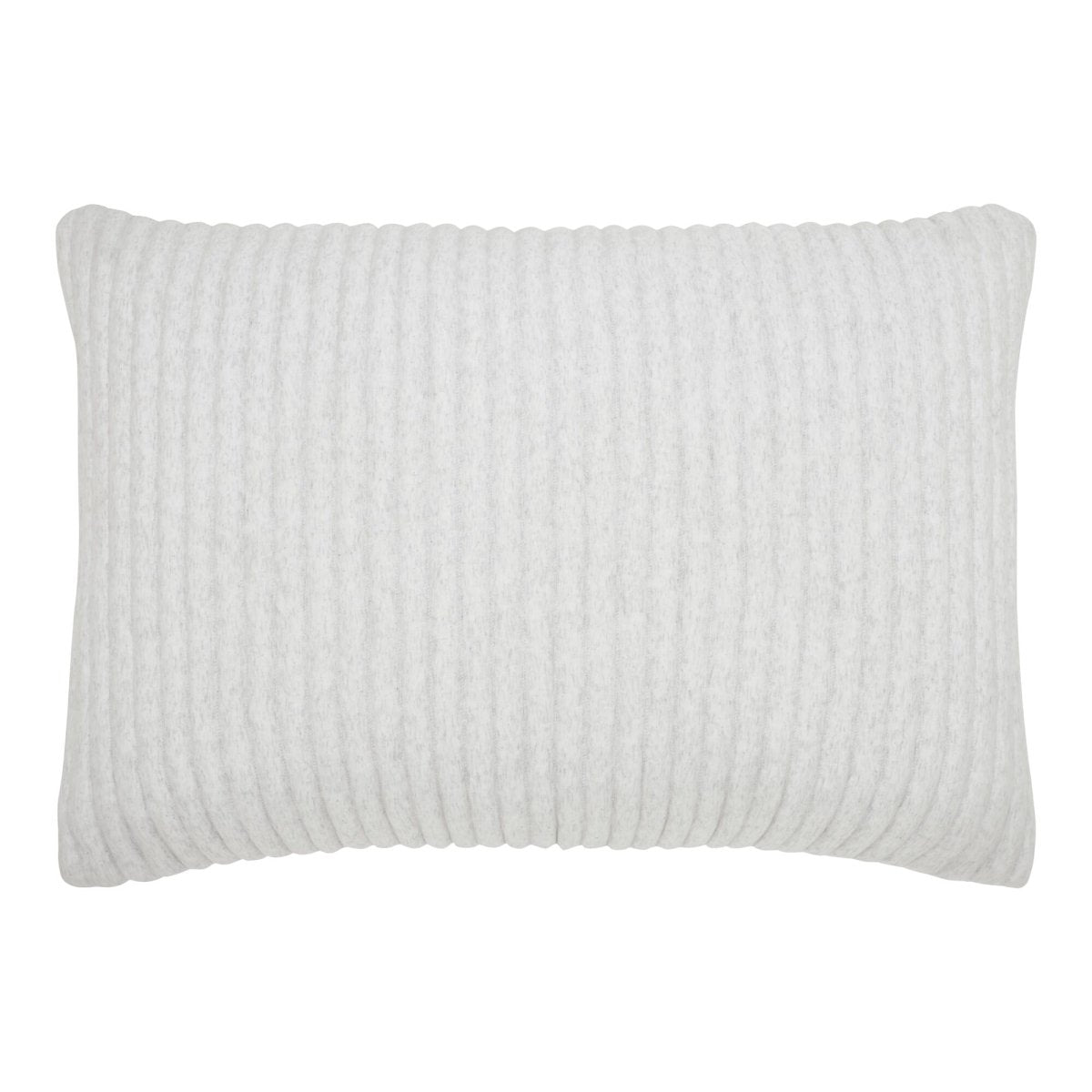 Charlton Cotton Jersey Channel Quilt Shams by Orchids Lux Home - Off-White Standard Sham