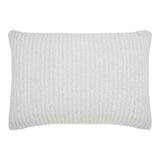 Charlton Cotton Jersey Channel Quilt Shams by Orchids Lux Home - Off-White Standard Sham