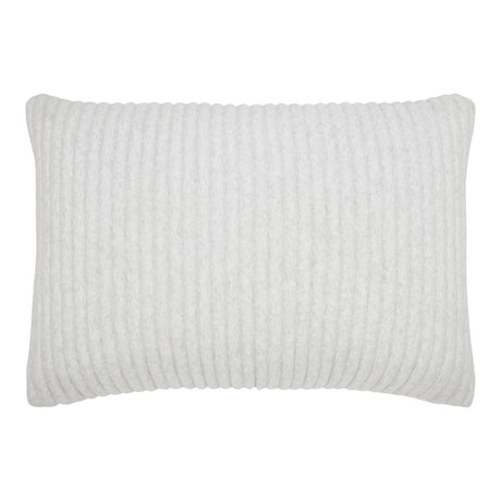 Charlton Cotton Jersey Channel Quilt Shams by Orchids Lux Home - Off-White Standard Sham