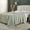 Dream Organic Cotton Bed Blanket by Orchids Lux Home - Olive at Fig Linens and Home 7