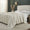 Dream Organic Cotton Bed Blanket by Orchids Lux Home - Sand at Fig Linens and Home 5