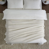 Dream Organic Cotton Bed Blanket by Orchids Lux Home - Sand at Fig Linens and Home 3
