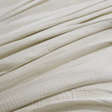 Dream Organic Cotton Bed Blanket by Orchids Lux Home - Sand at Fig Linens and Home 4