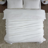 Dream Organic Cotton Bed Blanket by Orchids Lux Home - White at Fig Linens and Home 2