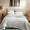 Lucy Pick Stitch Silk Coverlet by Orchids Lux Home at Fig Linens and Home