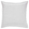 Lucy Pick Stitch Silk Coverlet Sham by Orchids Lux Home at Fig Linens and Home - Pearl Euro Square