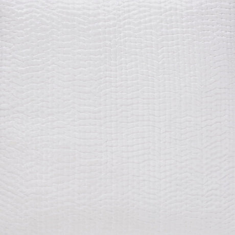 Lucy Pick Stitch Silk Coverlet Sham by Orchids Lux Home at Fig Linens and Home - Pearl 2