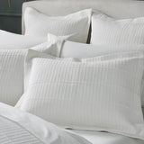 Portico Cotton Quilted Coverlet by Orchids Lux Home - White King Quilt at Fig Linens and Home 4