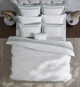 Orchids Lux Stella Organic Duvet Cover - Twin - Shore at Fig Linens and Home 2