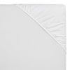 Stella Organic Cotton Percale Fitted Sheet by Orchids Lux Home at Fig Linens and Home