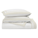 Stella Organic Cotton Percale Sham by Orchids Lux Home - Natural at Fig Linens and Home 1