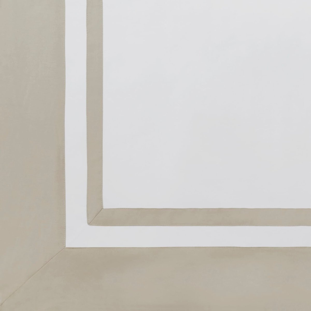 Stella Organic Cotton Percale Sham by Orchids Lux Home - Natural at Fig Linens and Home 2