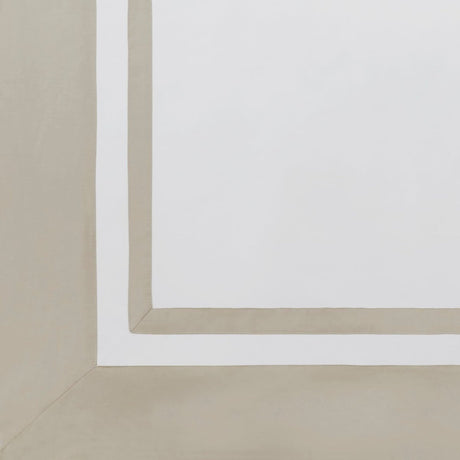 Stella Organic Cotton Percale Sham by Orchids Lux Home - Natural at Fig Linens and Home 2